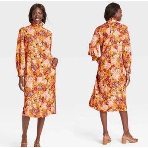 Who What Wear |  AUTUMN BLOOM Dress